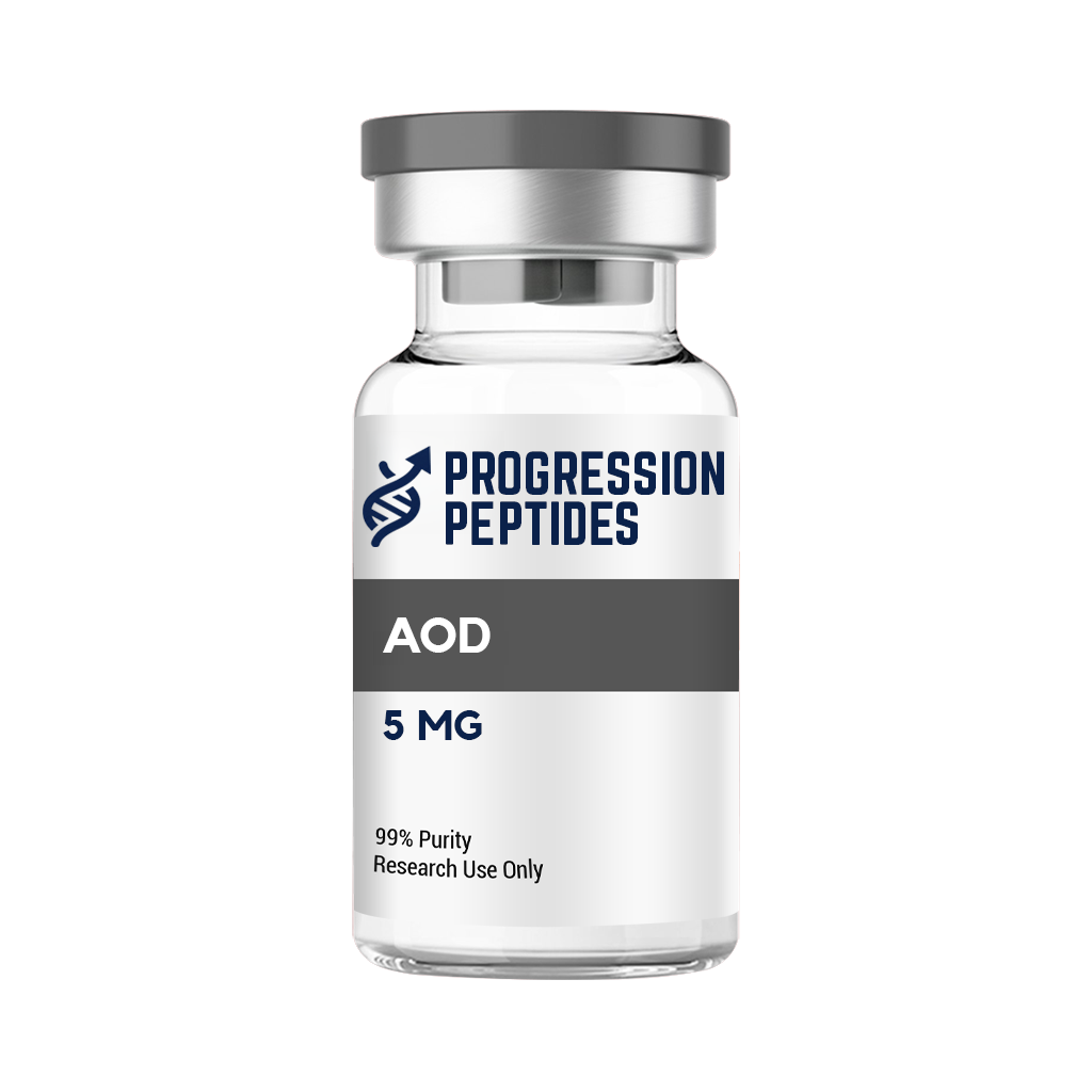 AOD 5mg Peptide Bottle